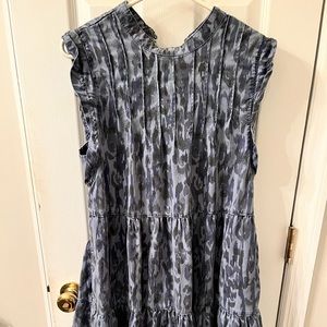 Anthro tiered dress size M